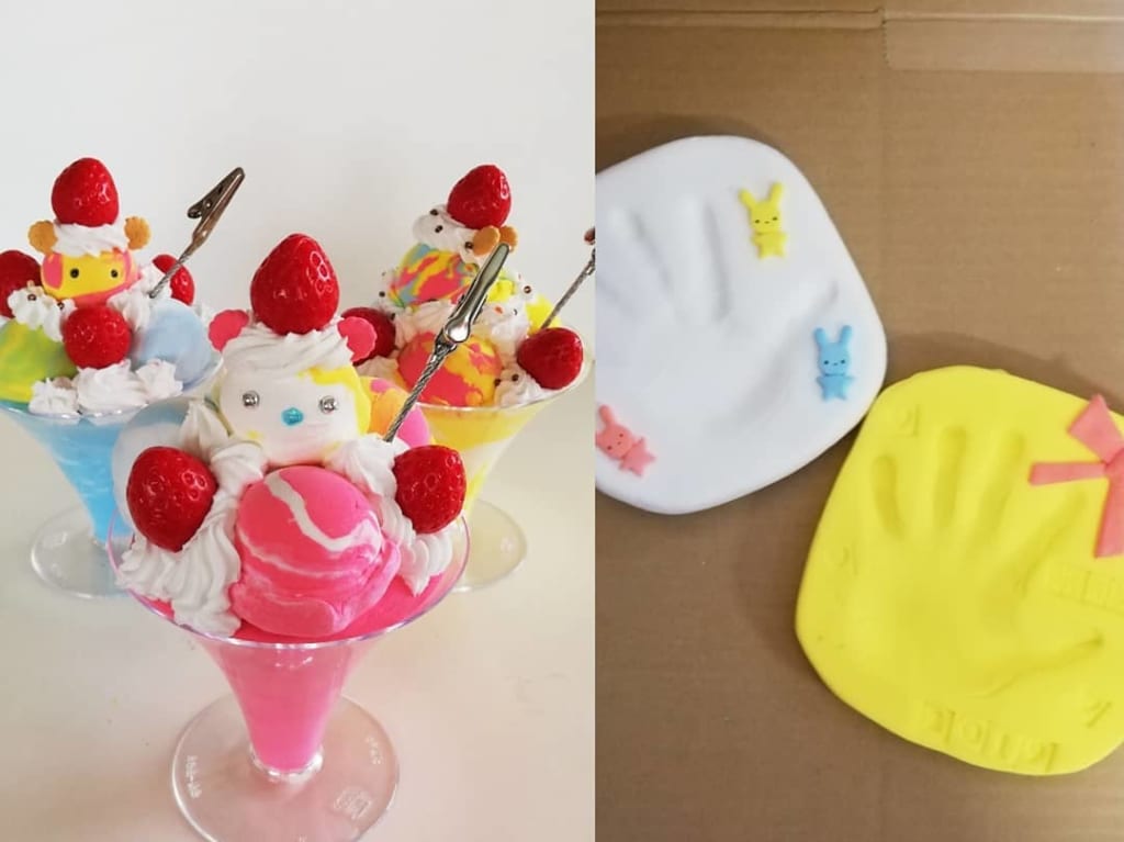 アートクレイ作品例