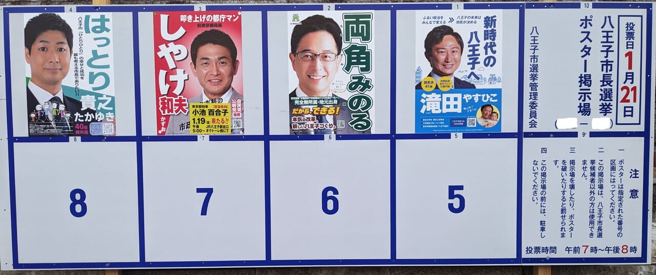 八王子市長選挙