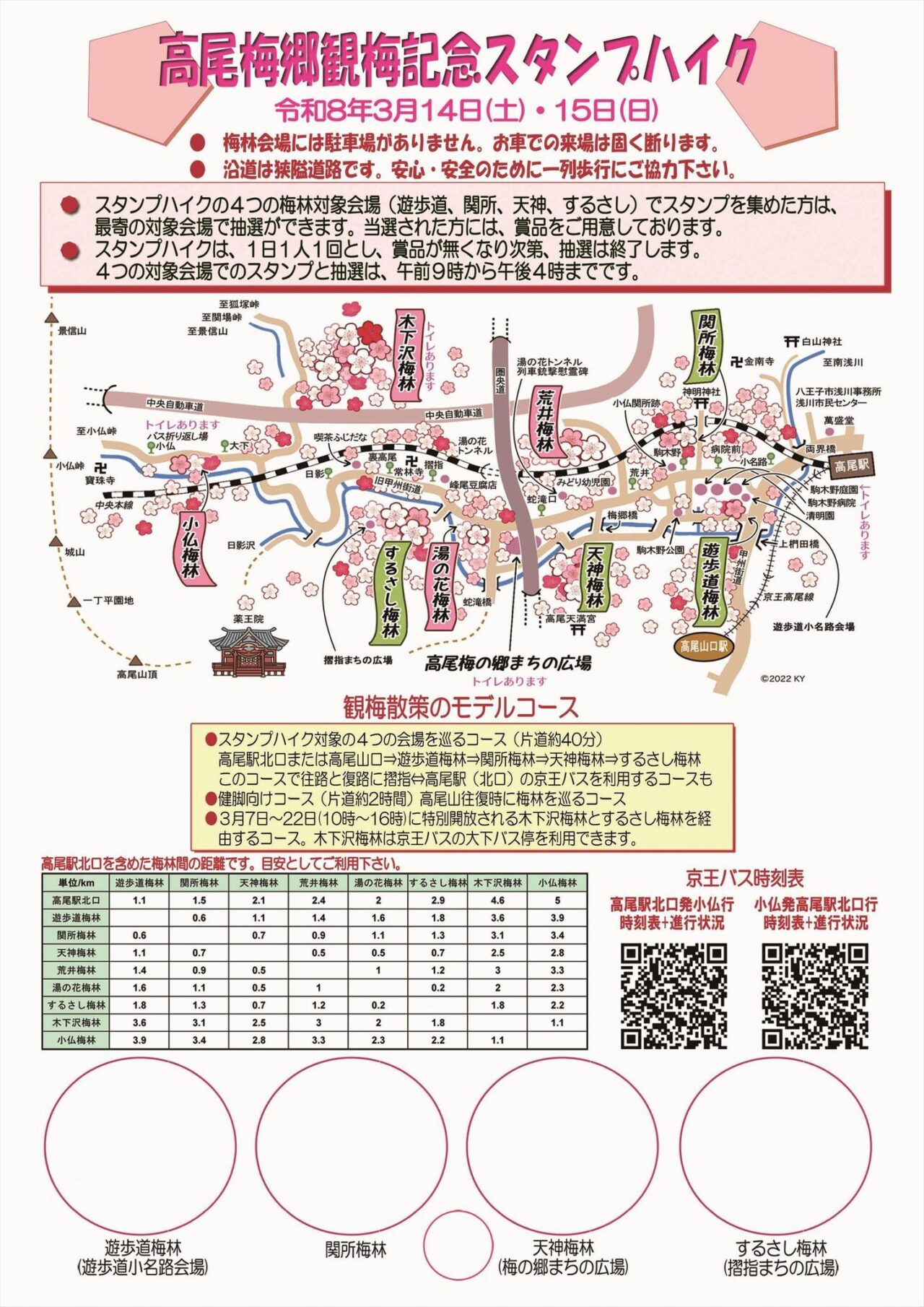 高尾梅郷梅まつり