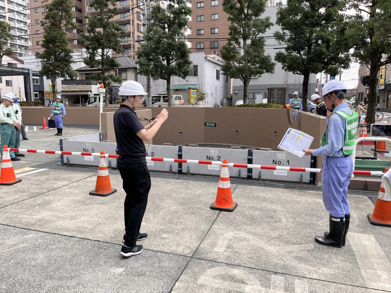 地下駐車場