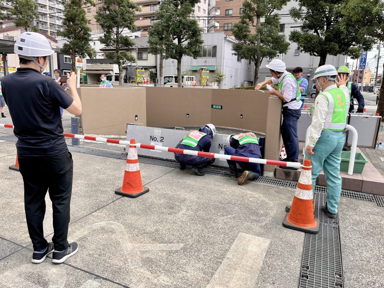 地下駐車場