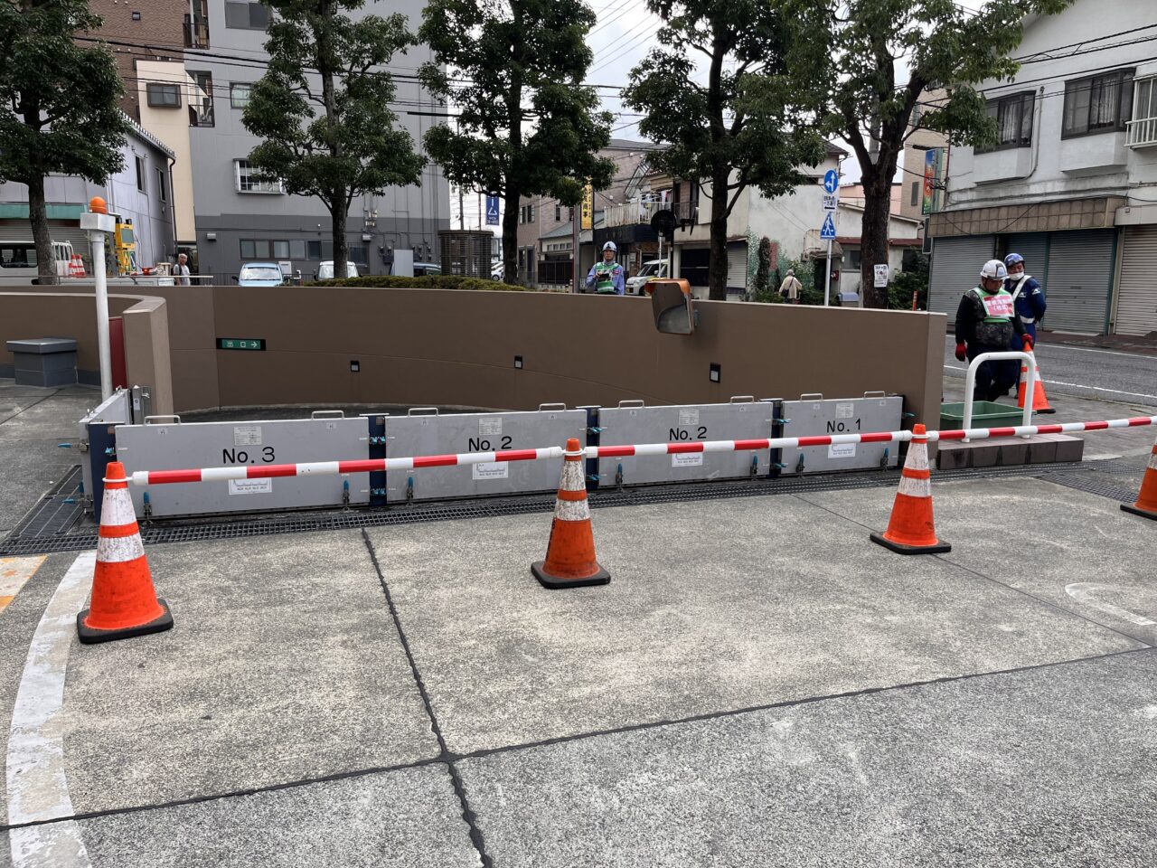 地下駐車場