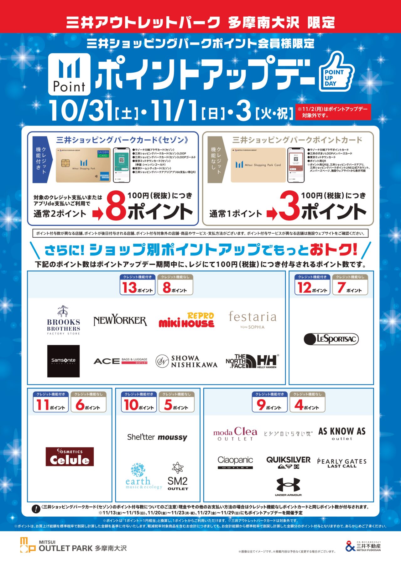 三井アウトレットパーク多摩南大沢